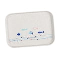 thumbnail image 2 of Bandejas de servicio de hotel de 1 pieza Vajilla de plástico de melamina rectangular Blanco S S Zulema Bandeja de servicio del hotel para acampar, 2 of 7