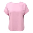 thumbnail image 1 of GEORGE G BLUSA CR MC CON DOBLADILLO LISA, 1 of 4