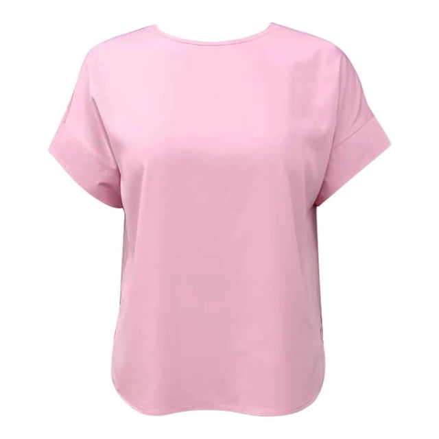 GEORGE G BLUSA CR MC CON DOBLADILLO LISA