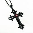thumbnail image 5 of ZPAQI Cross Pendant Necklaces Gothic Cross Necklaces Party Accessories for Woman, 5 of 13