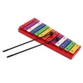thumbnail image 1 of Glockenspiel De Madera, Xilófono Colorido Aluminio+abedul Diseño Tradicional único Suave Sonido Dulce Nítido Para Crear Música, 1 of 7