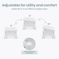 thumbnail image 5 of Dream On Me Ease-Up Adjustable Nursing Footrest In White, 5 of 11