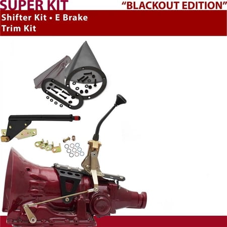 American Shifter TH350 Shifter Kit 8 in. E Brake Trim Kit for D65FE