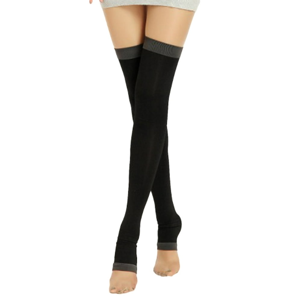 SANWOOD Stockings Compression Burn Fat Over Knee Socks Sleeping