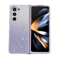 thumbnail image 2 of Allytech Galaxy Z Fold3 Case Glitter Bling, Gradient Luxury Back Cover Case for Girls Women Shockproof Anti-Scratch Bumper Phone Case for Samsung Galaxy Z Fold3 5G - Purple, 2 of 6