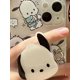 thumbnail image 4 of Sanrio-carcasa de teléfono móvil Pochacco de Anime, soporte de aire, HelloKitty Kuromi Melody Cinnamoroll, accesorios plegables telescópicos, regalo, 4 of 4