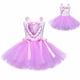thumbnail image 2 of Odeerbi Niñas Verano Amor Patrón Tul Tutu Vestido Etapa Rendimiento Trajes Bebé Sin Mangas Tank Vestido Malla Princesa Vestido, 2 of 5