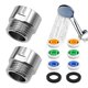 thumbnail image 2 of Flow Restrictor Shower Water Saver for Shower, 2 Pieces Water Flow Restrictor Set D, Up to 70% Wate, 2 of 5