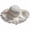 White, variant on Hsqqdc Women Lace Bow Straw Sun Hat Wide Brim Beach Hat UV Protection Floppy Summer Cap