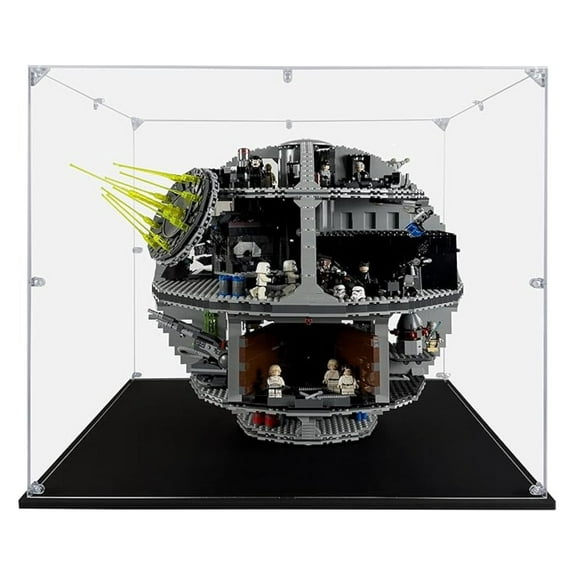 Acrylic Display Case Compatible for Death Star #75159, Dustproof Display Case (Case Only) ( Sets are NOT Included)