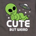 thumbnail image 3 of Instant Message - Alien Cute But Weird - Men's Short Sleeve Graphic T-shirt, 3 of 6