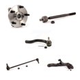 thumbnail image 1 of Transit Auto Front Right Hub Bearing Assembly Suspension Lower Control Arm with Ball Joint Outer Inner Tie Rod End and Sway Bar Stabilizer Link Kit (5Pc) for Car Toyota RAV4 K7T-106456, 1 of 11