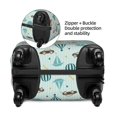 thumbnail image 2 of Kdxio Transport Travel Pattern Luggage Cover for Travel,Elastic and Durable,Fits 18-32 Inch,Anti-Scratch Suitcase Protector-No luggage included, 2 of 5