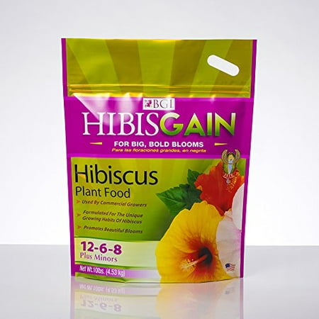 Hibiscus Fertilizer Plant Food 10 lbs Hibisgain for Big (Best Fertilizer For Hibiscus Plants)