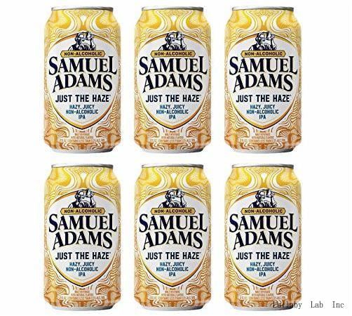 Pack Of Samuel Adams Just The Haze Hazy Juicy Na Non Alcoholic Ipa Beer Drink Fl Oz