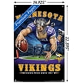 thumbnail image 3 of NFL Minnesota Vikings - End Zone 17 Wall Poster with Push Pins, 14.725" x 22.375", 3 of 3