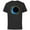 Black, variant on Marvel Moon Knight Blue Crescent Logo - Short Sleeve Cotton T-Shirt for Adults - Customized-Black