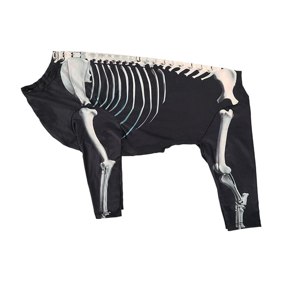 Guardoinrt Halloween Skeleton Dog Costume Pet Costume 3XL Puppy Kitten Festival for Holiday