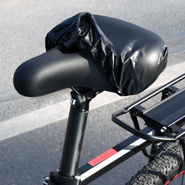 Waterproof Bike Seat Cover, Shockproof, Breathable Mesh, for Rainy Rides, Urban Commuting, Road Mountain Bikes, Durable Polyester, Reflective Strips, All-weather Protection, Cycling Gear
