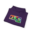 thumbnail image 3 of Birdhouse Saw Magician Skateboard 2000s Vintage Classic Rare Hoodie Print - L / Purple, 3 of 5