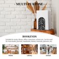 thumbnail image 7 of Pofeuu Snake Print Large Bookend Hold Heavy Books- Wood Bookends for Heavy Books Heavy Duty Book Ends Wood Bookends for Office Desk Non-Skid, 7 of 7
