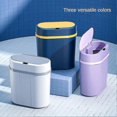 thumbnail image 2 of Trash Can Electronic Automatic Garbage Bin Waterproof Bathroom Kitchen Dustbin Intelligent Waste B Xxf, 2 of 5