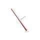 thumbnail image 4 of INSPIRE CHIC Corbata de lunares para hombres, juego de clip de corbata, gemelos, pañuelo de bolsillo para negocios y bodas en rojo y rosa, 4 of 6