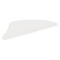thumbnail image 4 of 50 Pcs Feather Fletching Light Weight Shield Arrow Fletches DIY Arrow Feathers Fletches for Outdoors Archery White, 4 of 9