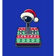 thumbnail image 2 of Ugly Christmas Sweater Joystick Youth Natural Crew Neck Short Sleeve Tee-Large, 2 of 4