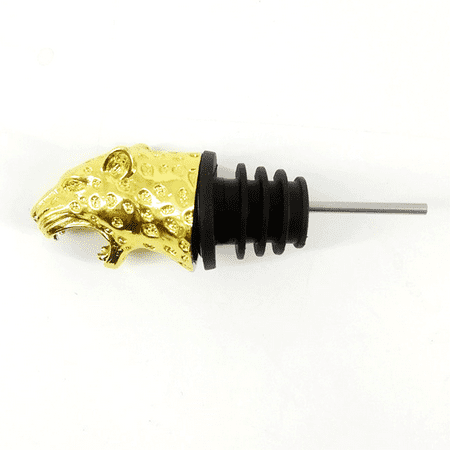 

Stainless steel Animal Wine Aerator Pourer Spout Wine Aerator & Liquor Pourer Bar Accessories Liquor Dispenser Gold Leopard