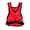 red, variant on New compact single webbing dragon boat race life jacket portable buoyancy vest kayak paddle board vest