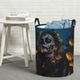 thumbnail image 5 of Laundry Basket, Black and Gold Woman Laundry Hamper Waterproof Laundry Bag Clothes Hamper Laundry Bin with Handles for Bedroom, Living Room, Kids Room, 5 of 6