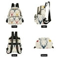 thumbnail image 2 of Print Antlers Deer Head Travel Laptop Backpack Casual Daypack Lightweight Bookbag Compartment for Business, 2 of 7