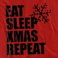 thumbnail image 2 of Generic: Christmas T-Shirt Christmas Repeat Unisex Graphic Tee For Men & Women Red&nbsp;, 2 of 7