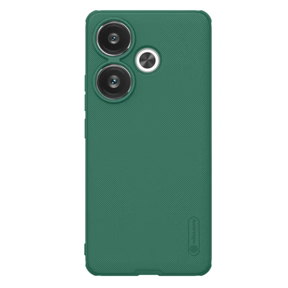 for Xiaomi Poco F6 5G Case Super Frosted Shield Hard PC Protection Back Cover Anti-Fingerprint 360 Cases Frosted Green for Poco F6