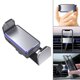 thumbnail image 5 of Soporte universal para teléfono con ventilación de coche, mini soporte estable para ventilación de aire. Plata, 5 of 9