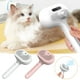 thumbnail image 1 of Xihbxyly Cepillo de Vapor para Mascotas, Función de Autolimpieza 3 En 1, Cabezal de Cerdas Giratorio de 360°, Depósito de Agua Desodorizante y Suavizante, Práctico Recargable Por Usb, Apto para Todo, 1 of 1