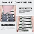 thumbnail image 6 of Black Bigfoot Pattern Apron-Garden Aprons for Women with Pockets-Cotton Linen Waterproof Kitchen Cooking Gardening Aprons Adjustable for Kitchen,Cooking,BBQ and Salon 33x27 Inch, 6 of 7