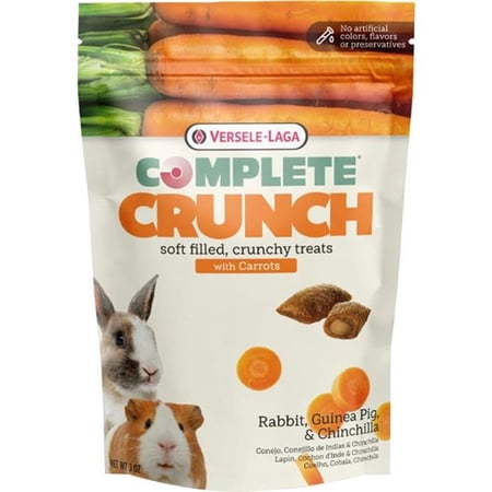 Higgins Group 3 oz Versele-Laga Carrot Complete Crunch Treat for Rabbits & Guinea Pigs - 12 Count