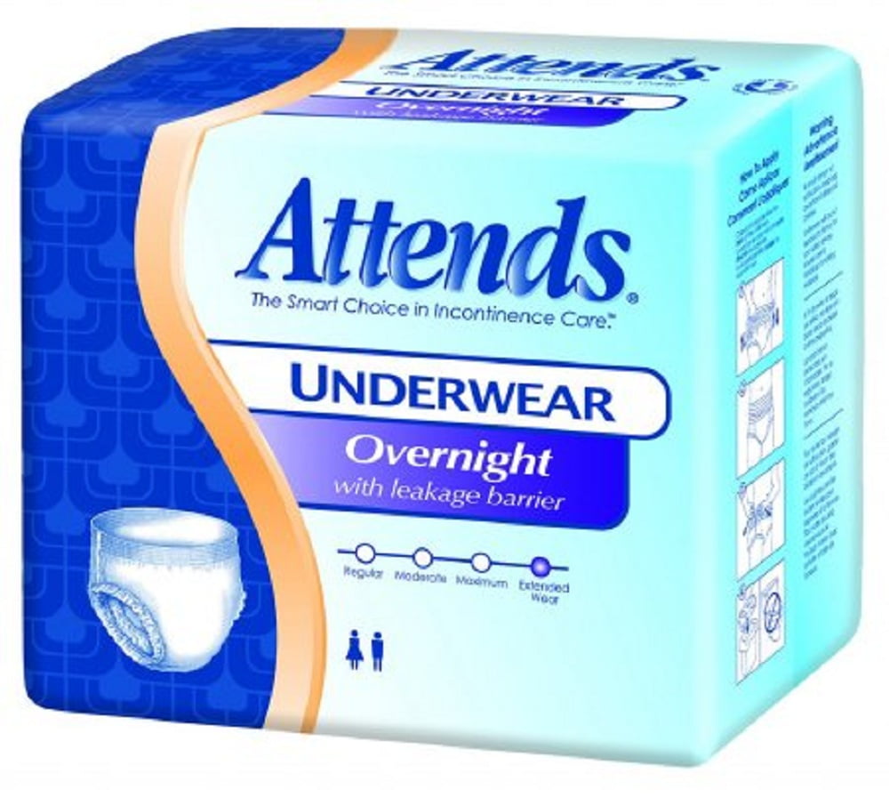 Attends Adult Absorbent Underwear Attends Pull On XLarge