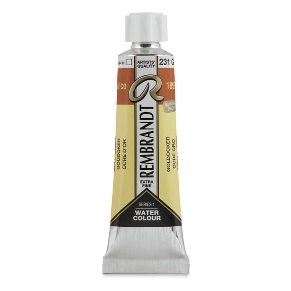 Rembrandt Artist Watercolors - Gold Ochre, 10 ml tube