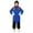 A251 Blue, variant on Girls Winter Snowsuit Waterproof One Piece Ski Suit with Hood Warm Fleece Lined Jumpsuit for Outdoor Cold Weather
