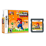 Super Mario Bros The New Worlds Games Cartridges for NDS NDSL 3DS DSI 2DS 3DS XL Consoles