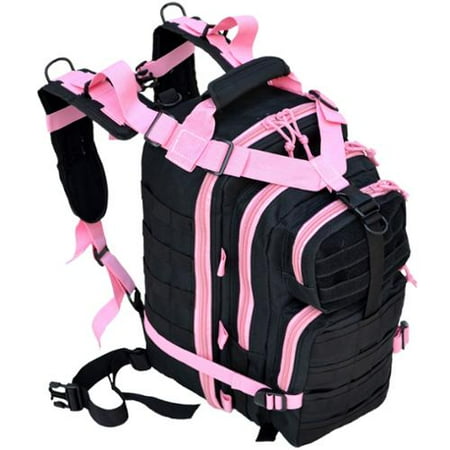 Every Day Carry Day Pack Backpack EDC MOLLE Tactical Assault Bag - Pink