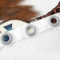 thumbnail image 5 of Erosebridal Highland Cow Skull Western Curtains & Drapes,Cheetah Print Curtains Boho Feather Geometry Aztec Blackout Curtains,Wild Animal Skin Cowhide Exotic Western Home Decor, 5 of 6