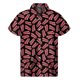 thumbnail image 3 of Camisas de playa hawaianas de verano para hombre, camisa con botones y estampado divertido de carne en 3D para hombre, camiseta informal de manga corta, ropa, 3 of 5