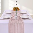 thumbnail image 4 of SHIYOU-Bébé Chemin de Table Rose 1 Pce 13 Pieds Cheesencloth, 4 of 4