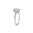 thumbnail image 2 of 3/4 Carat (Ctw VS1-VS2) Lab-Grown Diamond Halo Engagement Ring 14K White Gold for Women, 2 of 6