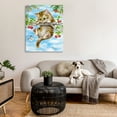 thumbnail image 3 of Stupell Industries Kitten Chasing Butterfly Animals & Insects Painting Gallery Wrapped Canvas Art Print Wall Art, 36 x 48, 3 of 8