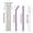 🍒 Purple_New#9173, variant on Stainless Steel Straws Set - Reusable 304 Metal, 5 Colorful Drinking Straws with Cleaner & Portable Travel Pouch, Eco-Friendly for Hot or Cold Drinks, BPA-Free, Dishwasher